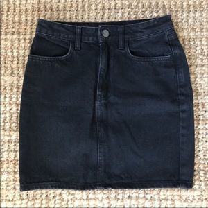 BDG Black Denim Mini Skirt from UO